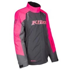 Klim Women's Strata Jacket -Klim Sales Store 3145 001 Asphalt 20 20Knockout 20Pink 05