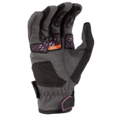 Klim Women's Versa Gloves -Klim Sales Store 3170 000 DeepPurple StrikeOrange 02