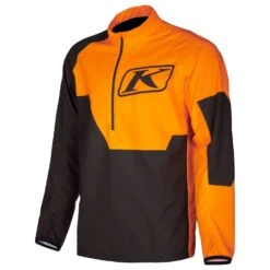 Klim Revolt 1/4 Zip Pullover -Klim Sales Store 3214 006 Black 20 20Strike 20Orange 01