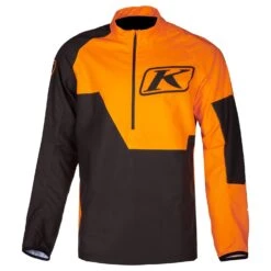 Klim Revolt 1/4 Zip Pullover -Klim Sales Store 3214 006 Black 20 20Strike 20Orange 03