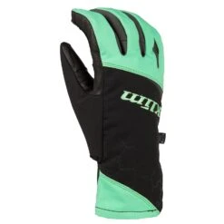 Klim Women's Bombshell Glove -Klim Sales Store 3229 001 Black 20 20Wintermint 01