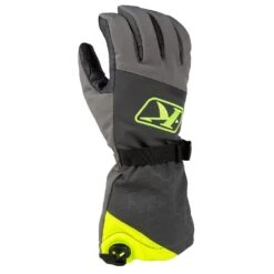 Klim Powerxross Gauntlet Glove 14 Klim Powerxross Gauntlet Glove -Klim Sales Store 3334 002 Asphalt 20 20Hi Vis 01
