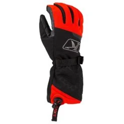 Klim Powerxross Gauntlet Glove 12 Klim Powerxross Gauntlet Glove -Klim Sales Store 3334 002 Black 20 20Fiery 20Red 01