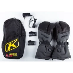 Klim Tundra HTD Gloves -Klim Sales Store 3396 000 Black 20 20Asphalt 03