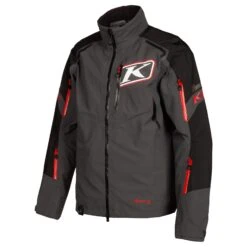 Klim Valdez Jackets -Klim Sales Store 3570 008 Asphalt HighRiskRed 01