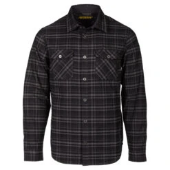 Klim Highland Flannel -Klim Sales Store 3744 000 Black 20 20Asphalt 03