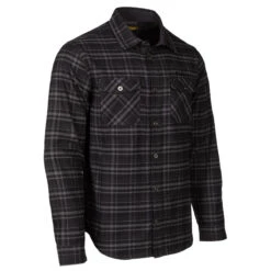 Klim Highland Flannel -Klim Sales Store 3744 000 Black 20 20Asphalt 05