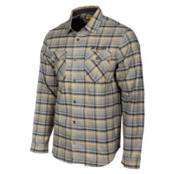 Klim Highland Flannel -Klim Sales Store 3744 000 Monument 20Gray 20 20Vibrant 20Yellow 01