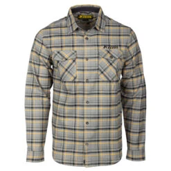 Klim Highland Flannel -Klim Sales Store 3744 000 Monument 20Gray 20 20Vibrant 20Yellow 03