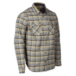 Klim Highland Flannel -Klim Sales Store 3744 000 Monument 20Gray 20 20Vibrant 20Yellow 05