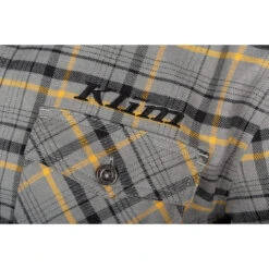 Klim Highland Flannel -Klim Sales Store 3744 000 Monument 20Gray 20 20Vibrant 20Yellow 07