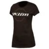 Klim Women's Excel Short Sleeve Tees 1 Klim Women's Excel Short Sleeve Tees -Klim Sales Store 3779 001 Black White 01