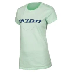 Klim Women's Excel Short Sleeve Tees -Klim Sales Store 3779 001 Mint Navy 01