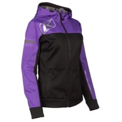 Klim Women's Evolution Hoodie -Klim Sales Store 3788 002 Black 20 20Heliotrope 05