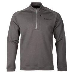 Klim Teton Merino Wool 1/4 Zip -Klim Sales Store 3919 001 Asphalt 03