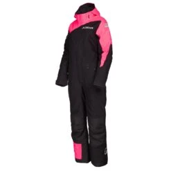 Klim Women's Vailslide One-piece 32 Klim Women's Vailslide One-piece -Klim Sales Store 4058 001 Black 20 20Knockout 20Pink 01
