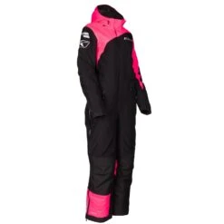 Klim Women's Vailslide One-piece 36 Klim Women's Vailslide One-piece -Klim Sales Store 4058 001 Black 20 20Knockout 20Pink 05