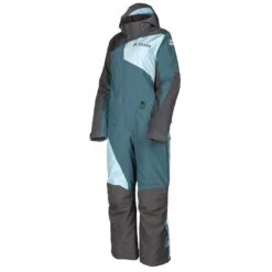 Klim Women's Vailslide One-piece 26 Klim Women's Vailslide One-piece -Klim Sales Store 4058 001 Petrol 20 20Crystal 20Blue 01