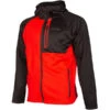 Klim Alpha Hoodie - High Risk Red / Black -Klim Sales Store klim alpha hoodie high risk red black