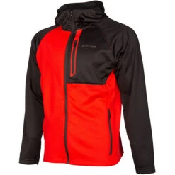 Klim Alpha Hoodie - High Risk Red / Black