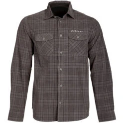 Klim Garns Cord Shirt - Asphalt