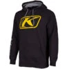 Klim K Corp Hoodie - Black / Yellow -Klim Sales Store klim k corp hoodie black yellow