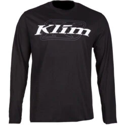 Klim K Corp Long Sleeved T-Shirt - Black / White