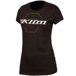Klim Ladies Excel SS T-Shirt - Black / White
