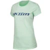 Klim Ladies Excel SS T-Shirt - Mint / Navy