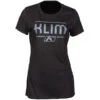 Klim Ladies Kute Corp SS T-Shirt - Black / Asphalt