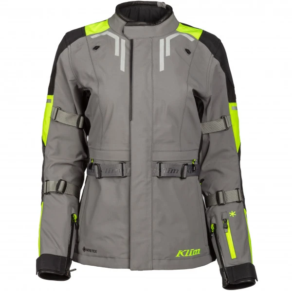 Klim Ladies Altitude Textile Jacket - Castlerock / Hi-Vis 4 Klim Ladies Altitude Textile Jacket - Castlerock / Hi-Vis - Image 2