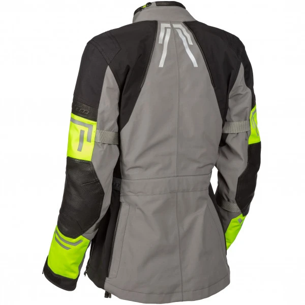 Klim Ladies Altitude Textile Jacket - Castlerock / Hi-Vis 8 Klim Ladies Altitude Textile Jacket - Castlerock / Hi-Vis - Image 6