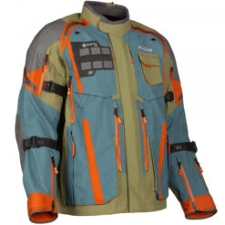 Klim Badlands Pro A3 Gore-Tex Textile Jacket - Petrol / Potter's Clay