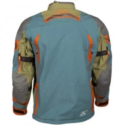 Klim Badlands Pro A3 Gore-Tex Textile Jacket - Petrol / Potter's Clay -Klim Sales Store klim badlands pro a3 textile jacket petrol potters clay detail4