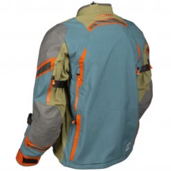 Klim Badlands Pro A3 Gore-Tex Textile Jacket - Petrol / Potter's Clay -Klim Sales Store klim badlands pro a3 textile jacket petrol potters clay detail5