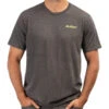 Klim Discovery Tri-Blend T-Shirt - Heathered Charcoal / Hi-Vis -Klim Sales Store klim discovery tri blend t shirt heathered charcoal hi vis lifestyle1