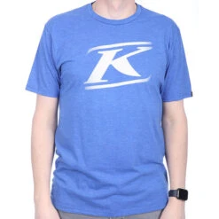 Klim Drift Tri-Blend T-Shirt - Royal Frost / Peyote