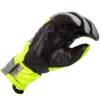 Klim Gore-Tex PowerXross Gloves - Black / Grey / Fluo Yellow -Klim Sales Store klim gloves powerxross black grey fluo yellow detail1