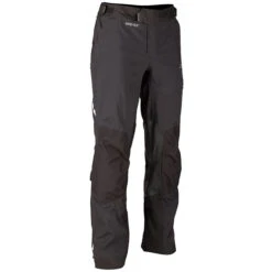 Klim Latitude Gore-Tex Trousers - Black -Klim Sales Store klim gore tex textile jeans latitude black detail1