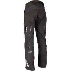 Klim Latitude Gore-Tex Trousers - Black -Klim Sales Store klim gore tex textile jeans latitude black detail3