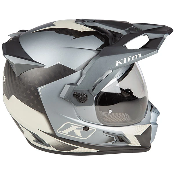 Klim Krios Pro Adventure Helmet - Charger Grey 6 Klim Krios Pro Adventure Helmet - Charger Grey - Image 4