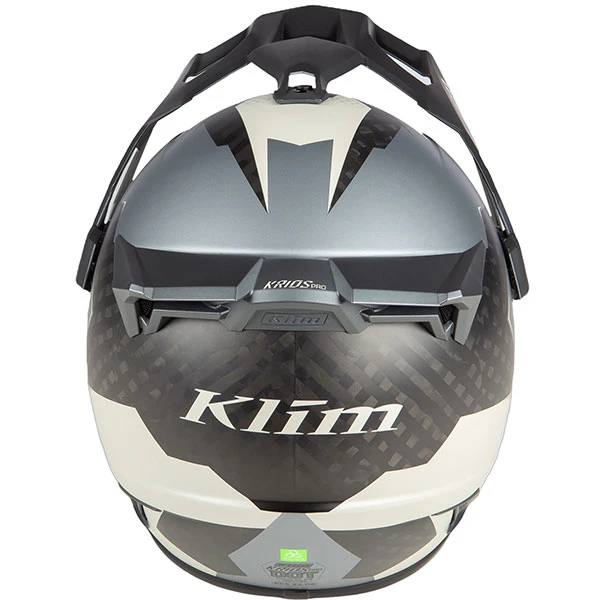 Klim Krios Pro Adventure Helmet - Charger Grey 8 Klim Krios Pro Adventure Helmet - Charger Grey - Image 6