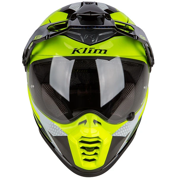 Klim Krios Pro Adventure Helmet - Charger Hi-Vis 7 Klim Krios Pro Adventure Helmet - Charger Hi-Vis - Image 5