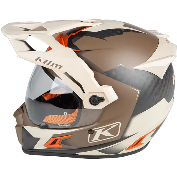 Klim Krios Pro Adventure Helmet - Charger Peyote 5 Klim Krios Pro Adventure Helmet - Charger Peyote - Image 3