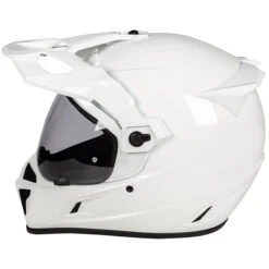 Klim Krios Adventure - Gloss White 9 Klim Krios Adventure - Gloss White -Klim Sales Store klim helmet krios gloss white detail2