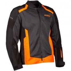 Klim Induction Textile Jacket - Black / Strike Orange