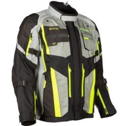 Klim Badlands Pro Gore-Tex Textile Jacket - Hi-Vis -Klim Sales Store klim jacket textile badlands pro gore tex hi vis detail2