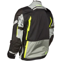 Klim Badlands Pro Gore-Tex Textile Jacket - Hi-Vis -Klim Sales Store klim jacket textile badlands pro gore tex hi vis detail5