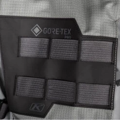 Klim Badlands Pro Gore-Tex Textile Jacket - Monument Grey -Klim Sales Store klim jacket textile badlands pro gore tex momnument grey detail9