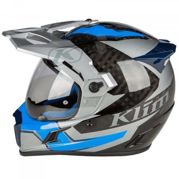 Klim Krios Pro Adventure Helmet - Ventura Electric Blue 6 Klim Krios Pro Adventure Helmet - Ventura Electric Blue - Image 4
